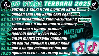 Download lagu DJ TIKTOK VIRAL 2025 🎵DJ BINTANG 5 TENXI X TOR MONITOR KETUA 🎵DJ JANGAN LAGI LAGI KAMU CARI CARI mp3