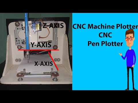 CNC Machine Plotter | CNC | Pen Plotter | CNC Project