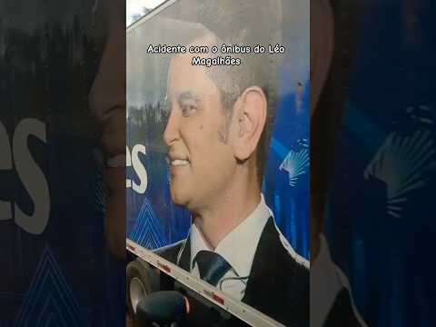Acidente envolvendo o ônibus da banda Léo Magalhães