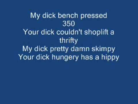 Mickey Avalon My dick with lyrics