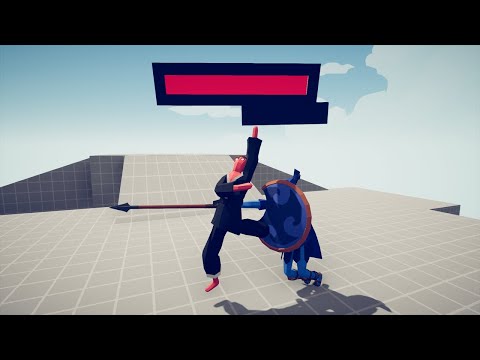 PEMECAH BIJI TAEKWONDO WITH HEALTH BAR 1 vs 1 EVERY UNIT - TABS - Totally Accurate Battle Simulator