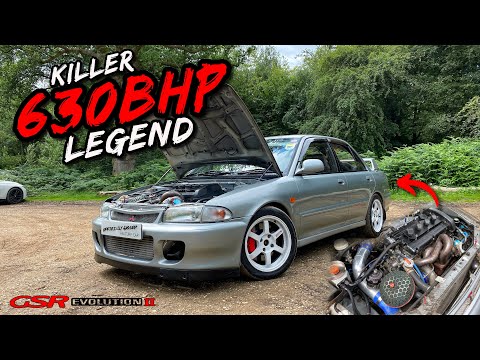 THIS INSANE 630BHP MITSUBISHI EVO 2 IS ABSOLUTELY SAVAGE!!