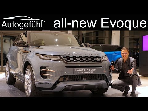 All-new Range Rover Evoque REVIEW Exterior Interior 2019 2020 - Autogefühl