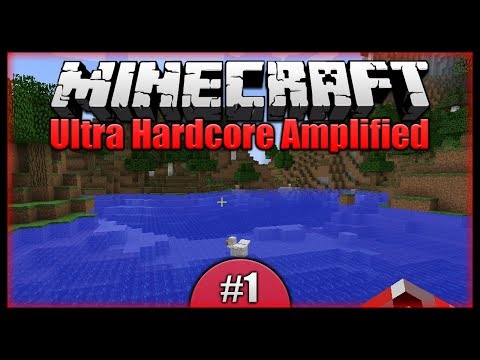 Amplified Danger! Armoured Monsters! || Minecraft Ultra Hardcore Amplified [Episode 1]