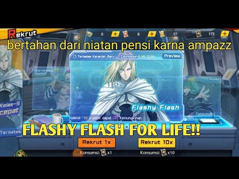 Gacha flashy flash si kecepatan cahaya!! One punch man:the strongest