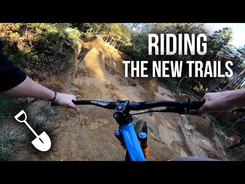 Build And Ride! Testing The New MTB Trails Line!