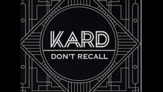 K.A.R.D Project Vol.2 `Don't Recall` Download Link mp3