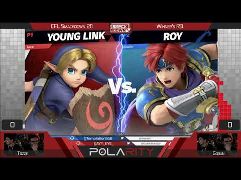 CFL Smackdown Ultimate 211 - Tozzi (Young Link) vs Goblin (Roy) - Winners R3