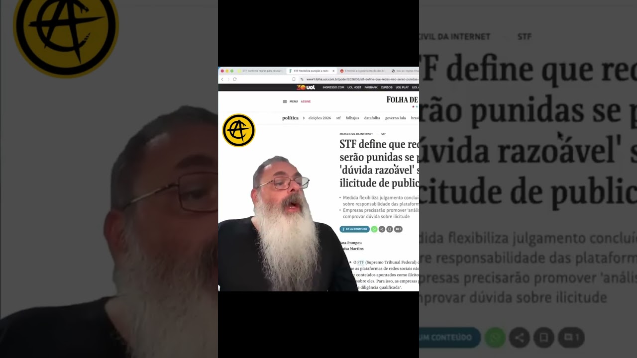 STF piora DECISÃO ABSURDA de CENSURA de REDES SOCIAIS com RESPONSABILIDADE SOLIDÁRIA