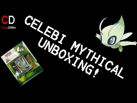 Celebi Mythical Collection Unboxing!