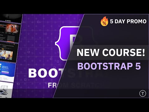 New Bootstrap 5 Course & Why Bootstrap?