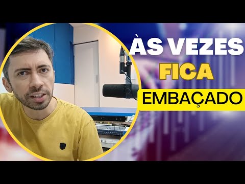 A parte mais difícil de ser locutor