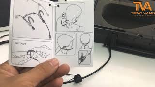 Video thumbnail for Micro Đeo Tai Shure Beta-54 Tái Tạo Âm Thanh Siêu Trung Thật by Tiếng Vang Audio