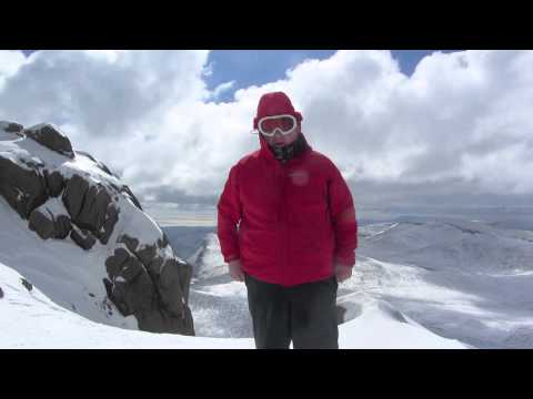 Mournes Snow & ice on Bernagh