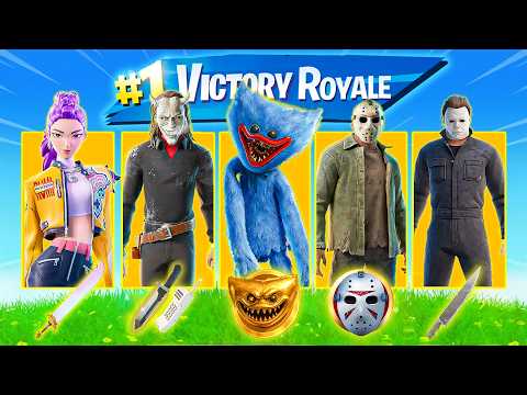 Pretending To Be EVERY Fortnitemares Mythic Boss!