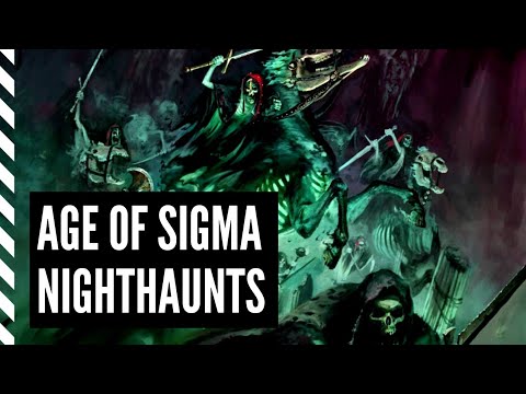 Age of sigmar. Night haunts army showcase.