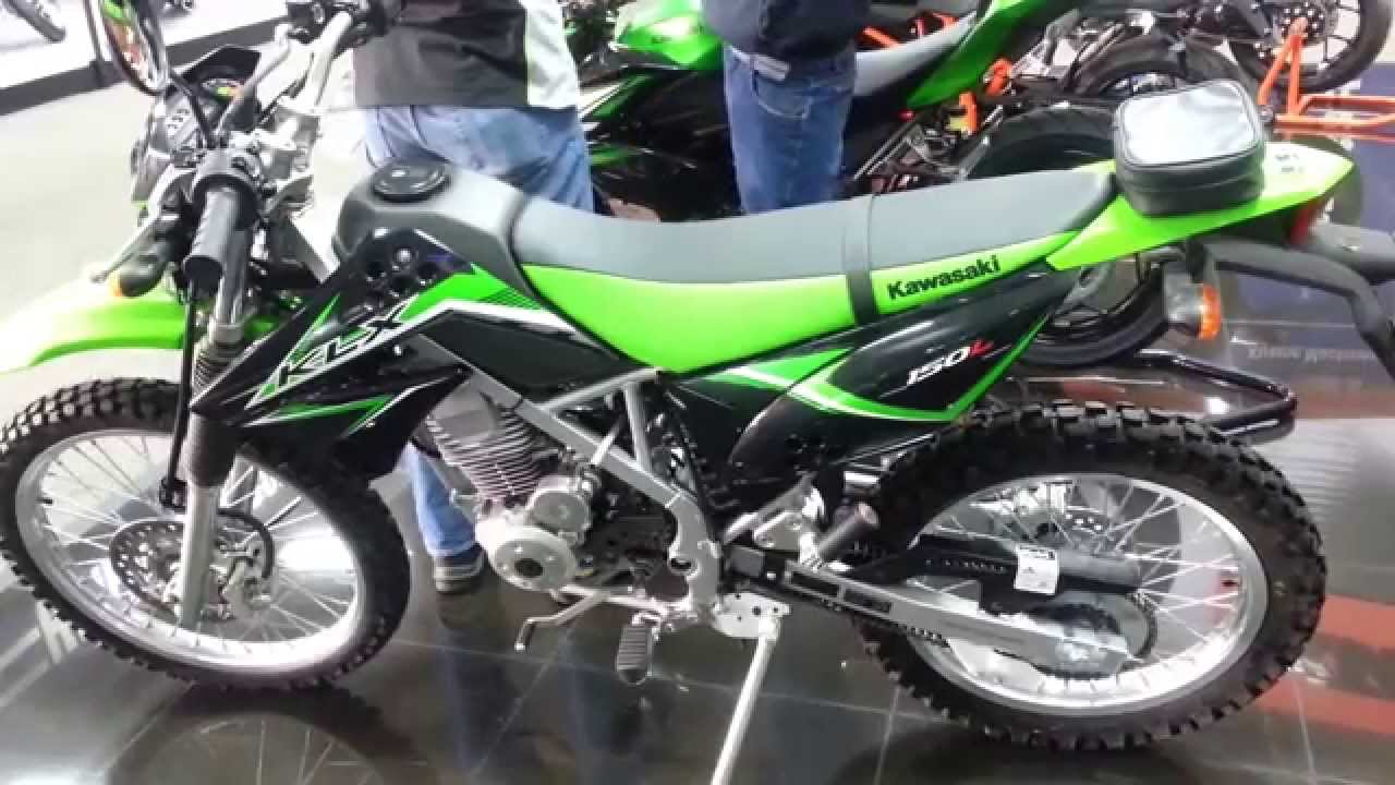 2015 Kawasaki KLX 150 L Caracteristicas Precio Colombia Walkaround