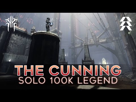 Solo Arcstrider Hunter 100k Legend THE CUNNING Story Mission | Destiny 2: Season of Plunder
