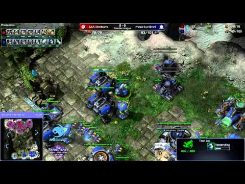 LucifroN vs Starbuck   Game 1   WCS 2013 Season 3 Premier League RO32 Groupe D Starcraft 2