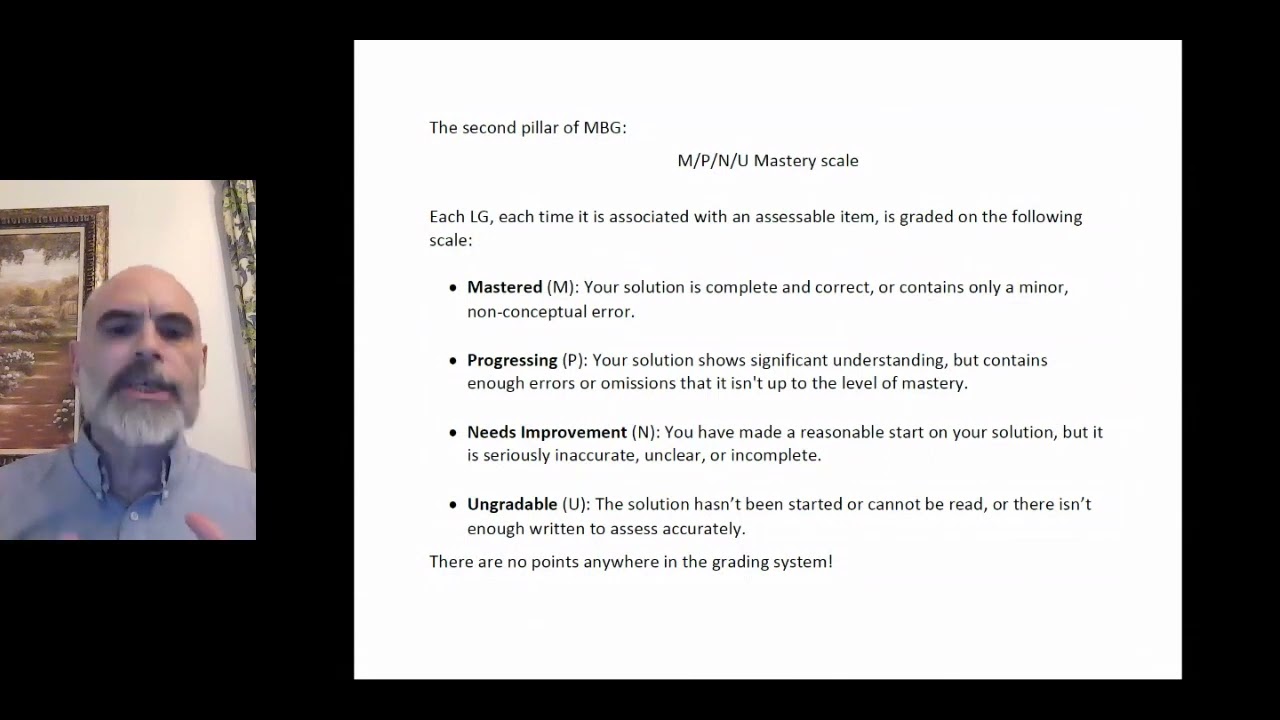 Mastery Based Grading