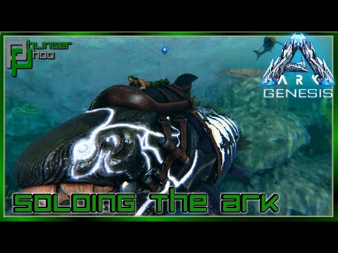 DUNKLEOSTEUS TAMING IN THE DARK DEPTHS OF THE OCEAN! Soloing the Ark S5E132