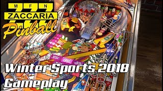 Zaccaria Pinball - Winter Sports 2018 Gameplay