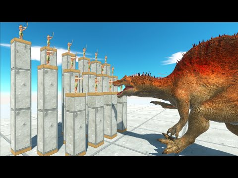 Archer Bowling Pin - Animal Revolt Battle Simulator