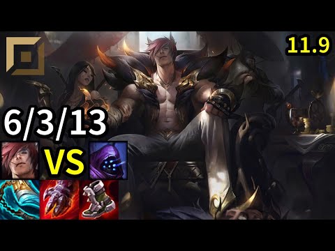 Sett Top vs Jax - KR Grandmaster | Patch 11.9