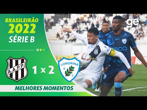 Gols e lances de Ponte Preta x Londrina