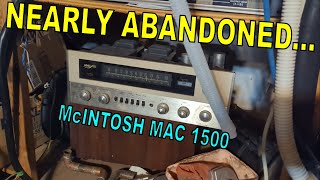 The best sounding receiver I've ever worked on: MAC 1500