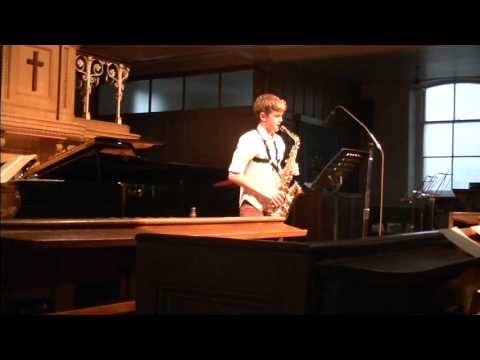 Giovanni  Passerello -  Golliwog's Cakewalk by Claude Debussy - Saxophone - 16 July 2013