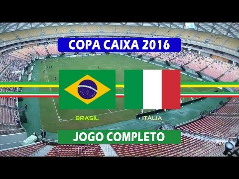 Brasil x Itália - Jogo Completo - Final da Copa Caixa de Futebol Feminino (20/12/2016)