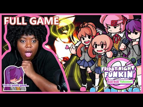Lust Sensation Death | Friday Night Funkin Mod Doki Doki Takeover Plus! [FULL GAME]