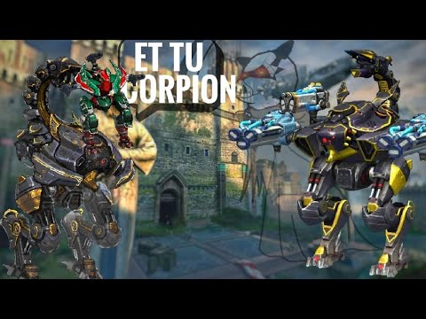 Meet New Robot Scorpion The Backstabber in War Robots