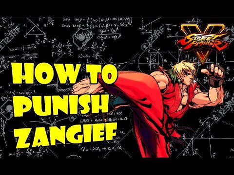 SFV S2.5 Ken - Zangief Frame Data + Punishes (With Commentary)
