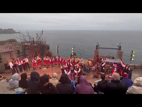 Sharena Gaida by The London Bulgarian Choir and The Turbans at the Minack Theatre, Cornwall