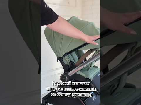 фото коляска luxmom 3 в 1, с перекидной ручкой  0