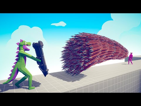 DINO REFLECT SHIELD vs EVERY GOD - TABS | Totally Accurate Battle Simulator 2022