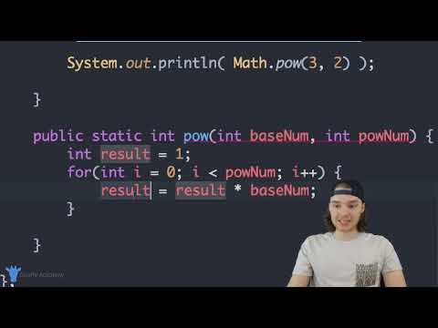 Building An Exponent Method Java Tutorial 22 Mike Dane
