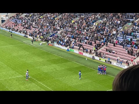 23/24 league one Wigan athletic vs Cambridge United STEVIE HUMPS goal (2-1) 16/9/23