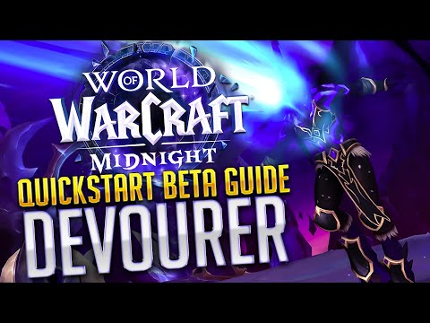 WoW Devourer Demon Hunter BETA Quickstart Guide - Talents, Rotation & Leveling!