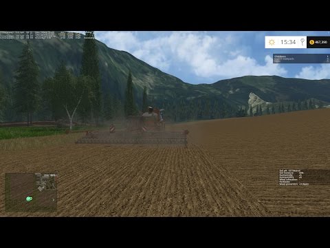 FS15 Grazyland Soil Mod Episode 2 - Finishing Harvest and Soil Mod Spreadsheet Set Up