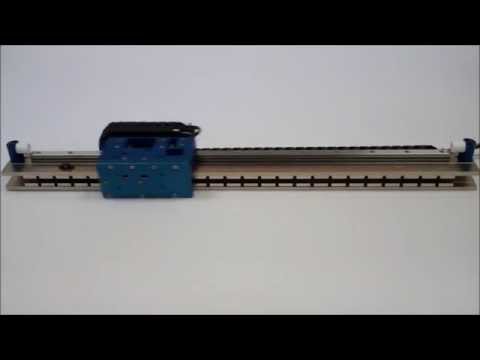 Vacuum Compatible Brushless Linear Motor Positioning Stage - SRS-024-04-020-01V