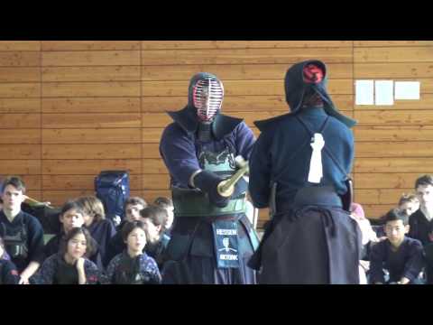 Kendo Deutscher Jugendcup 2017 - Finale 18 bis 21 Jahre - Aktürk vs Klein