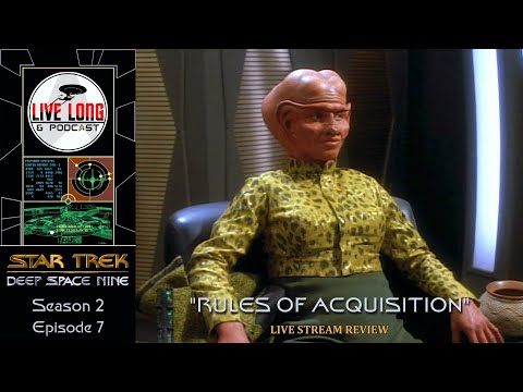 Star Trek: Deep Space Nine S2 E7 "Rules of Acquisition" Review