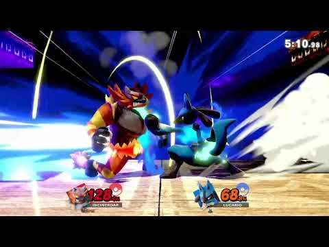 Incineroar vs Lucario