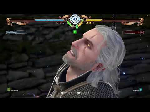 Soul Calibur 6 - Azwel (DrDogg) vs Geralt (Wolfkrone) Ranked