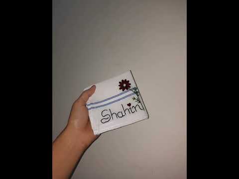 Beautiful handmade embroidery💗 #handbroidery #flowers #trending #song #youtube