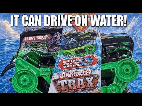 The Ultimate All Terrain RC Vehicle - Grave Digger on Tracks