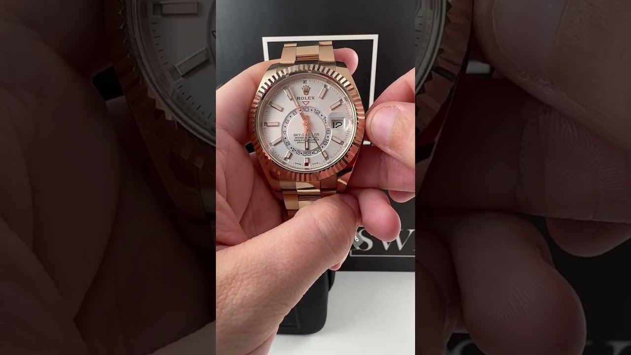 How to Set the Rolex Sky Dweller - GMT Function, Date, and Time | SwissWatchExpo